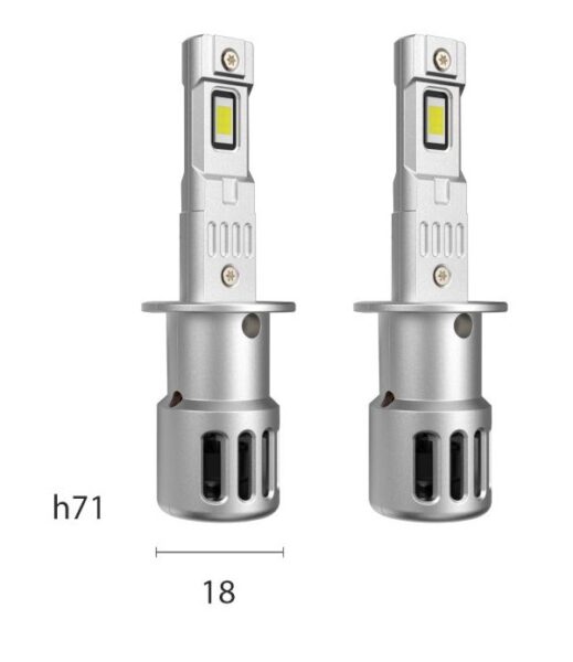 H1 LED with fan and canbus