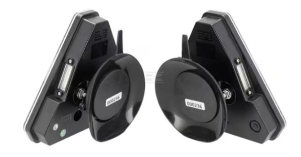 LA60050 Wireless light set LED, triangular, 12/24V, Li-ion, magnetic, 178.5x155mm, 7-pin plug, Kramp - Image 5