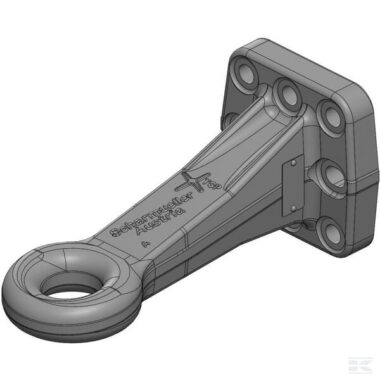 Towing eye with flange 50 mm