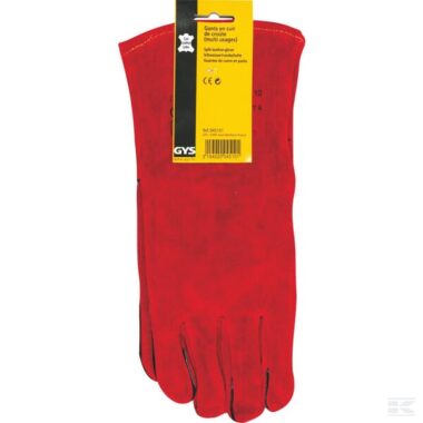 Gloves for welding leather size 10/XL by Gys