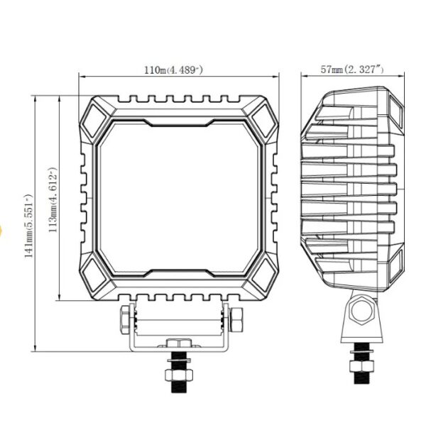 12xLED Work Lamp - Image 3