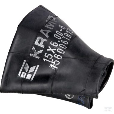 Inner tube for rim Ø 6", 15x6.00-6, straight valve TR13, Kramp