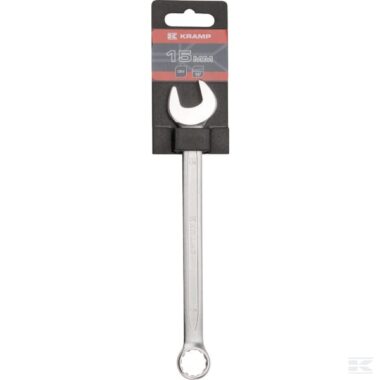 Combination spanner 15mm, Kramp