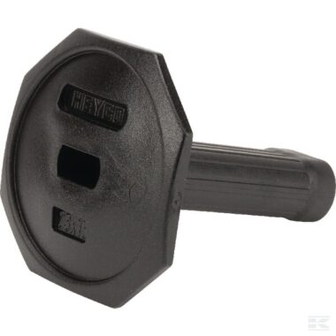 Rubber chisel grip Kramp, 23x13mm