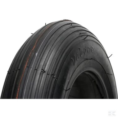 Tyre and tube 3.50-8, 4 Ply, straight valve, T-510, Kramp