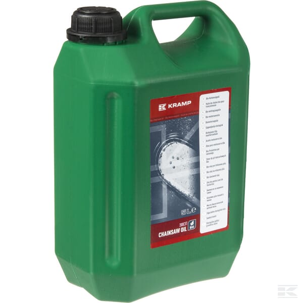 Chainsaw oil, 5l, bio, 200cSt, Kramp