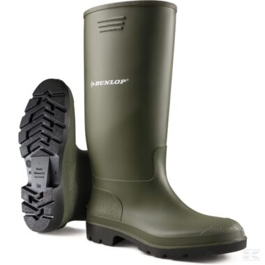 Boots green, size 9 Wellingtons Pricemastor Dunlop