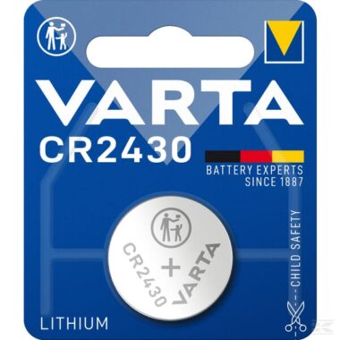 Batteries CR 2430 Varta