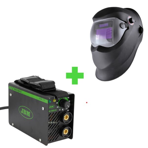 JBM MMA INVERTER WELDER 100A DC + WELDING MASK (PROMO)