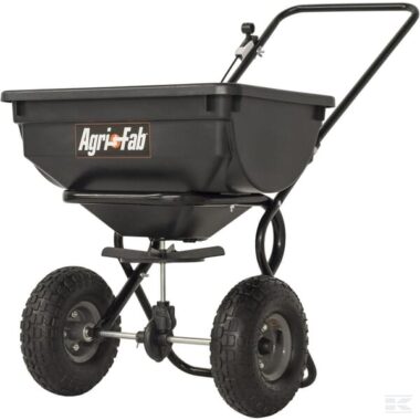 Push fertiliser spreader 37 l