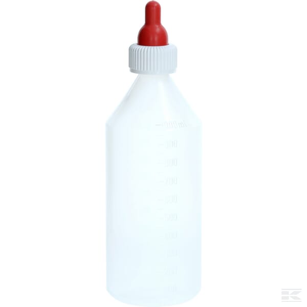 Lamb feed bottle with teat