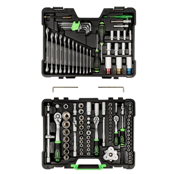 JBM 132 PIECES HEXAGONAL SOCKET TOOL SET - ZINC FINISH - Image 2