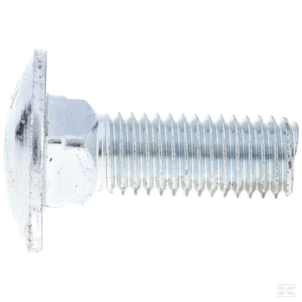 Coach bolt DIN603 M10x30 steel zinc-plated 8.8 Kramp