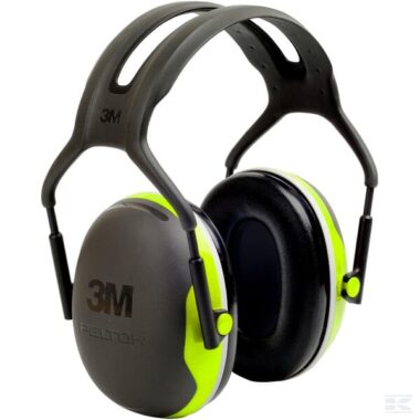 Ear protectors X4A headband green