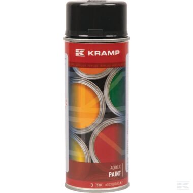 Paint RAL 7021 black grey 400ml Spray can Kramp