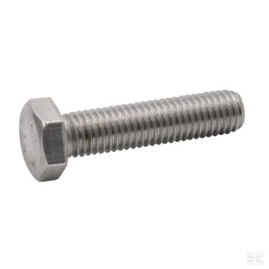 Hexagon head bolt DIN933 M16x50 steel zinc-plated 8.8 Kramp