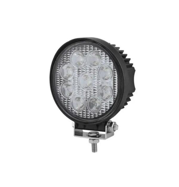 9xLED Round Spot Work Lamp