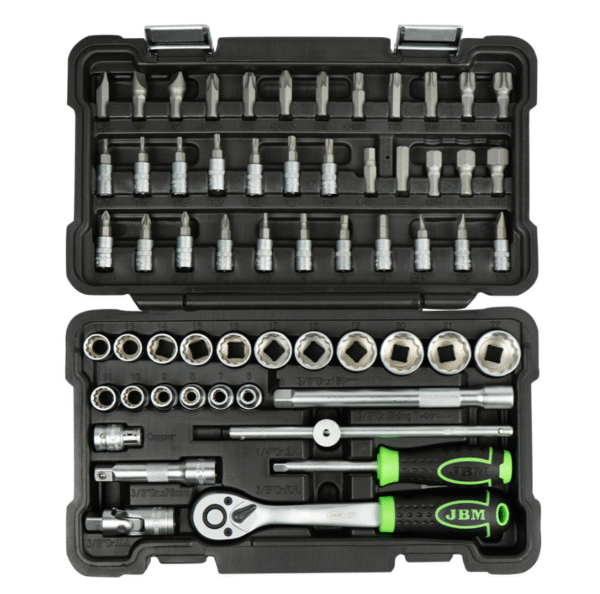 3/8" TOOL KIT WITH 12-EDGE SOCKETS 59-PIECE - Image 3