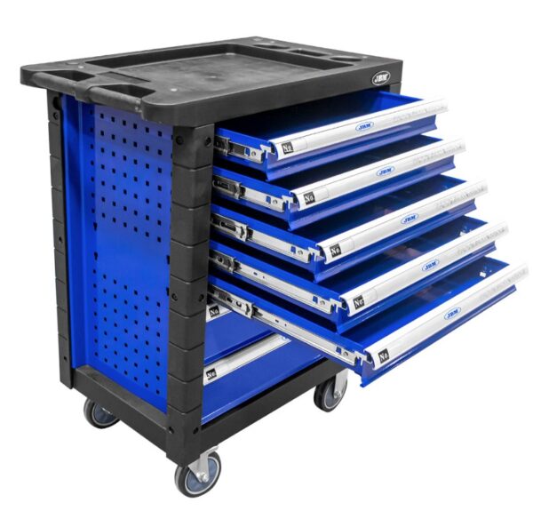 JBM 7 Drawer Tool Trolley with tools