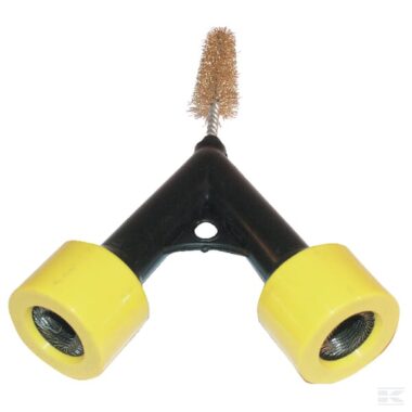 Battery pole cleaner