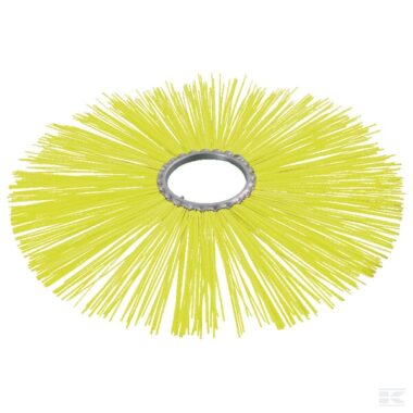 Rotary brush 550/127 poly yellow