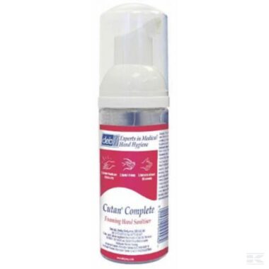 Cutan Foaming Hand Sanitiser 47ml pump bottle