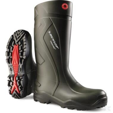 Boots green, class O4, size 9 Wellingtons Purofort® Dunlop