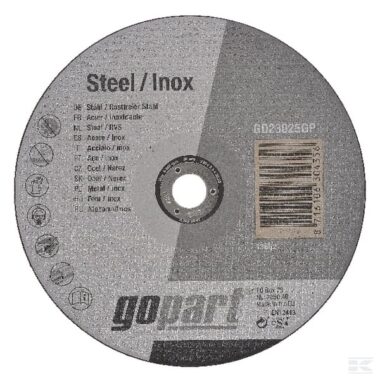 Flat cutting disc 230x2.5mm