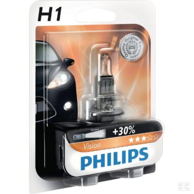 Light bulb Halogen tube H1 12V 55W P14.5s white Philips