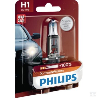 Light bulb Halogen tube H1 12V 55W P14.5s white Philips