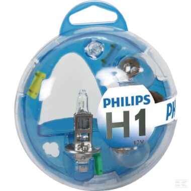 Bulb set Halogen H1 12V Philips