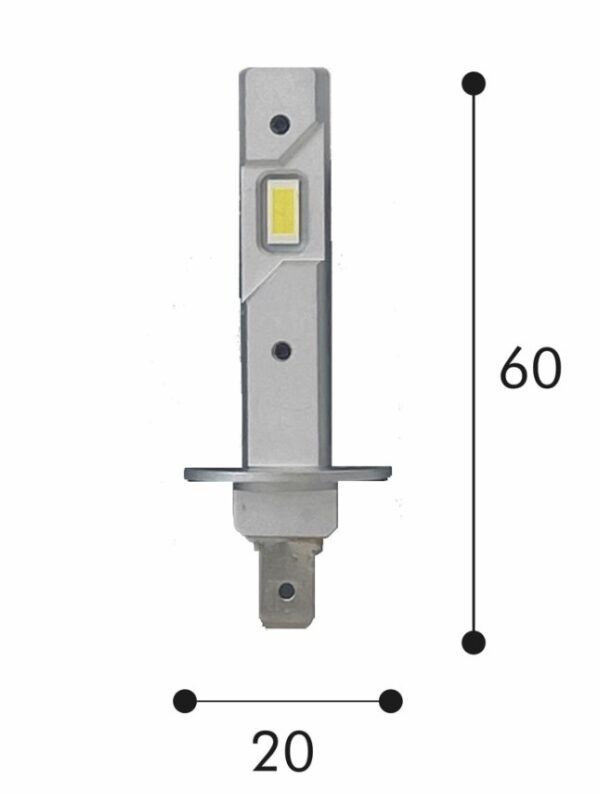 H1 LED FANLESS BULB