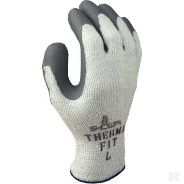Work gloves black-grey acrylic/cotton/polyester size 9/L Thermo 451 by Showa