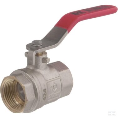 Ball valve BSP 2x female 3/4" + SS handle
