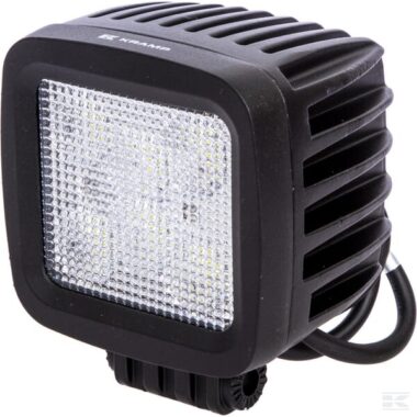 Work light LED, 42W, 3780lm, square, 10/30V, 128x82x100mm, Flood, 6 LED's, Kramp