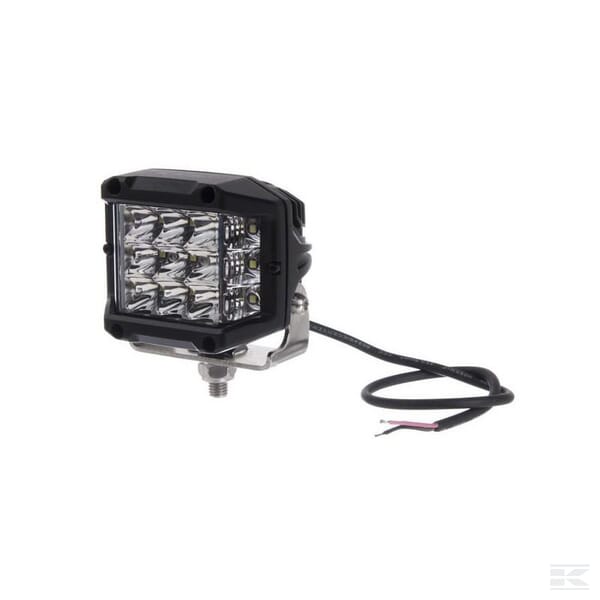 Work light LED, 30W, 2850lm, square, 10/30V, 89x73x97mm, Kramp