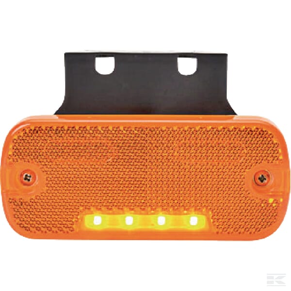 Marker light LED, rectangular, 12-24V, 105.4x45x11.8mm, Kramp