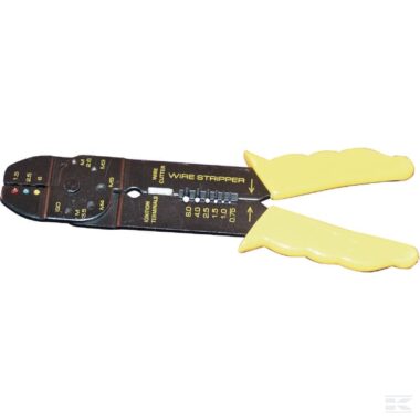 Cable crimp connector pliers