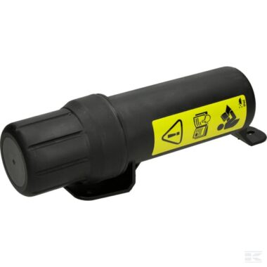 Document holder Ø82, black plastic, Kramp