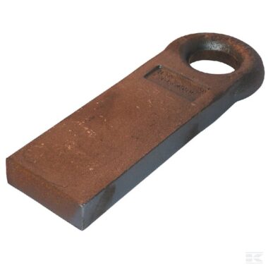 Towing eye reinforced straight 16"