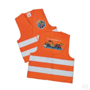 Hi-vis vest childrens orange, Rolly Toys
