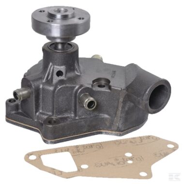 Water pump with flange