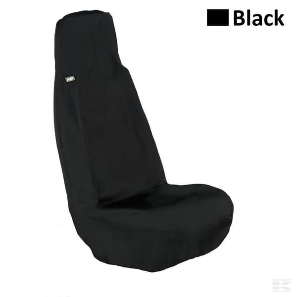 Seat cover uni front black