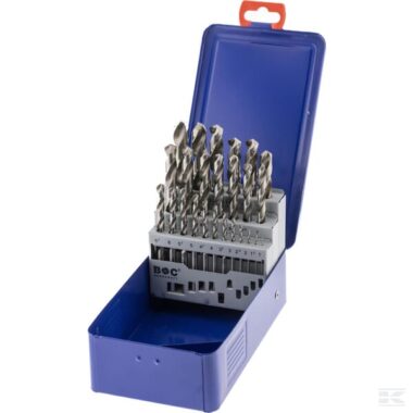 Metal twist drill set 1-13mm 25 pcs