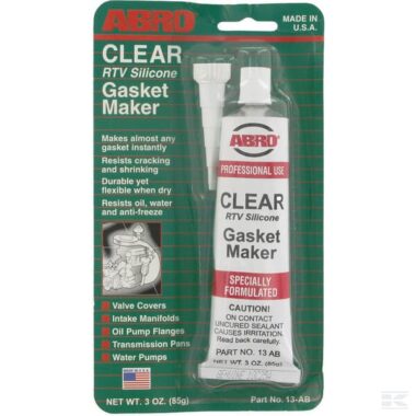 Clear gasket maker