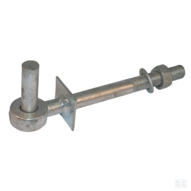 Gate hook, Bolt on, 10", pin Ø 5/8"/ 16mm