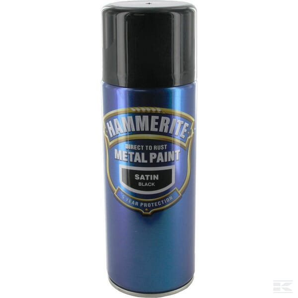 Satin finish black 400ml