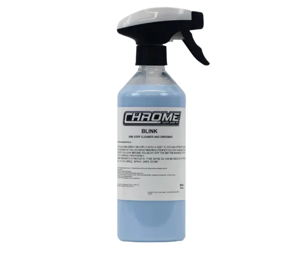 CHROME: Blink (500ml) spray bottle one step cleaner and dressing