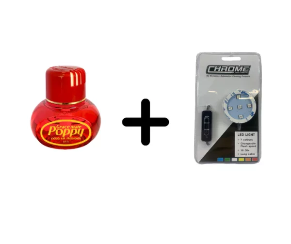 Poppy with USB LED Light Offer