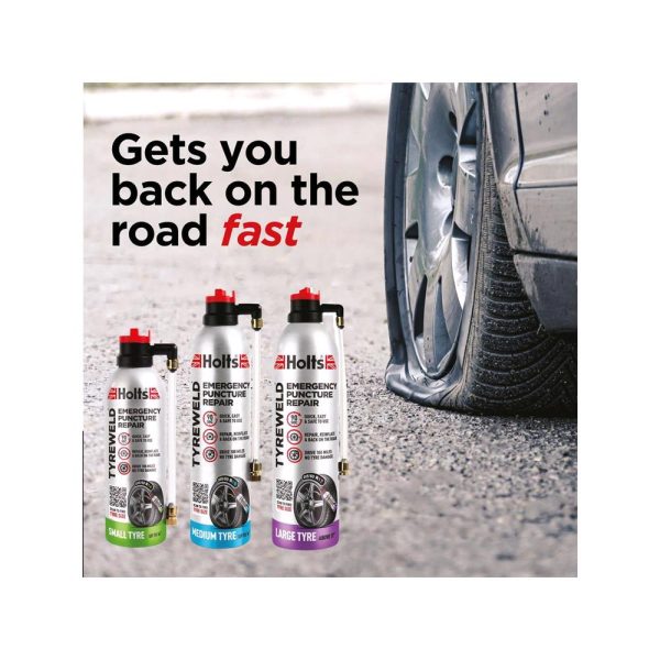 Holts Tyreweld Emergency Puncture Repair - 500ml - Image 2